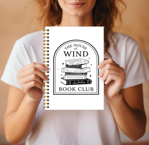 Velaris Notebook Journal 164 Pages - Acotar Gifts, Book Lovers Gift, Bookworm Gifts, Book Club Gifts, The House of Wind Book Club, Velaris College...