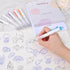 12Pcs Retractable Erasable Gel Pens, Make Mistakes Disappear, Blue & Black Ink Pen for Drawing Writing Planner and Crossword Puzzles, No Smudge on...