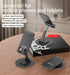 360 Degree Rotating Mobile Phone Holder,Fully Adjustable Foldable Desktop Phone Holder Stand Base,Foldable Desktop Cell Phone Stands for iPhone15 ...