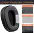 SOULWIT Earpads Replacement for Skullcandy Crusher Wired (Crusher 1.0) Over Ear Headphones(Do Not Fit Crusher 2.0/360/ANC/Evo/Wireless, Hesh), Ear...