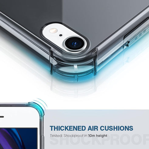 ORIbox iPhone SE 3/2 Case with 4 Corners Shockproof Protection, Black Case for iPhone 8/7, Men, Women & Kids...