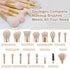 Makeup Brushes,Daubigny 16Pcs Silver Premium Synthetic Makeup Brush Set with Professional Foundation Brushes Powder Concealers Eye shadows Blush M...