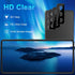 [3+3 Pack Glass Screen Protector for Samsung Galaxy S22 with Camera Lens Protector, 3D Curved, 6.1 inch 9H Tempered Glass for Samsung Galaxy S22 5...