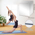 JUNEBRUSHS 4 Pack Self Adhesive Acrylic Mirror, 8 x 8 Inch Mirror Tiles,Flexible Plastic Mirror Sheets Wall Stickers,2MM Thick Mirrors...
