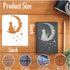 Sun Moon Stencils for Painting on Wood Wall Crafts Reusable Clound Moon Sunrise Cat Stencil Art Paint on Wall Canvas Pattern Paint Stencils for Ca...