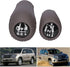 Gear Shift Knob, 5 Speed Manual Gear Shift Knob Lever Fit for 4Runner/Hilux/Land Cruiser Prado 33504-20120-C0(Brown)...