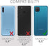 kwmobile Screen Protectors Compatible with Samsung Galaxy A12 Screen Protector - 3X Ultra-Clear Transparent Phone Films...