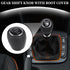 5 Speed Manual Gear Shift Knob - Car Gearbox Stick Shifter Lever Knob - for Chevrolet Cruze 2008-2012 Plastic Faux Leather Black Silver Tone - 1 P...