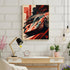 IPISSOI 5D Diamond Painting Kit for Adults Full Drill Rhinestone DIY Art for Home Wall Decor Gift Racing Car Poster 12x16 inch...