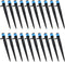 E-outstanding 20-Pack Irrigation Drippers 360 Degrees Adjustable Full Circle Type Micro Spray Drip Emitters Watering Sprinklers Garden Water Irrig...