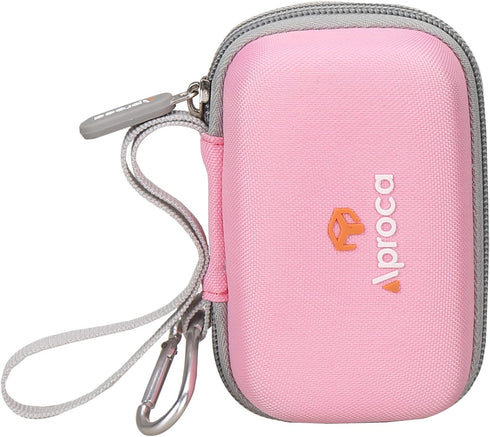 Aproca Pink Digital Camera Case, for VAHOIALD Digital Camera/BEVLXNIV Digital Baby Camera Kids Video Camera-Travel Storage Protective case...
