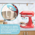 Upgrade Dough Hook Shield Compatible with Kitchen Aid 4.5qt & 5qt Tilt Head Stand Mixers and Dough Hook, Easy Installation and Easy Cleaning, blue...