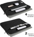 RAINYEAR Laptop Sleeve Carrying Case Compatible with 2022 2021 16 Inch MacBook Pro A2485 M1 Briefcase with Hidden Handle Multiple Pocket Protectiv...