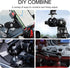1 inch Ball Mount Adapter Threaded Post M8x1.25mm Compatible with RAM Mounts for Action Camera Tripod Ball Adapter Bike Motorcycle ATV Rearview Mi...