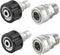 Willdone Pressure Washer Quick Connect Kit, Stainless Steel M22 14mm to 3/8 Inch Quick Connect Fittings for Power Washer, 4 Pack...