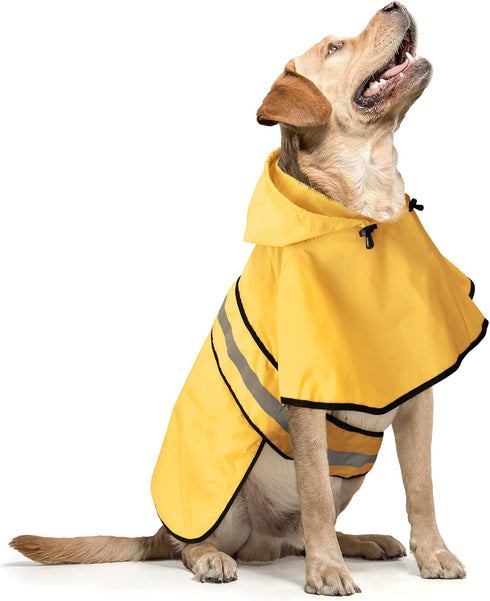 Raincoat for Dogs - Waterproof Reflective Rain Coat Slicker Poncho, Lightweight Safety Dog Raincoat Jacket for Small, Medium, Large Dogs (X-Large,...