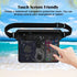 Hatisan Waterproof Pouch with Waist Strap, Waterproof Fanny Pack Keep Phone Valuables Safe and Dry Beach Accessories for Vacation Boating Swimming...