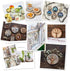 Wood Slices TICIOSH Craft Unfinished Wood kit Predrilled with Hole Wooden Circles for Arts Wood Slices Christmas Ornaments DIY Crafts 30 Pcs 2.0-2...