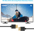 PASOW 4K HDMI Cable Ultra Thin Male to Male 36AWG High Speed Slim Cable (5FT/1.5M)...