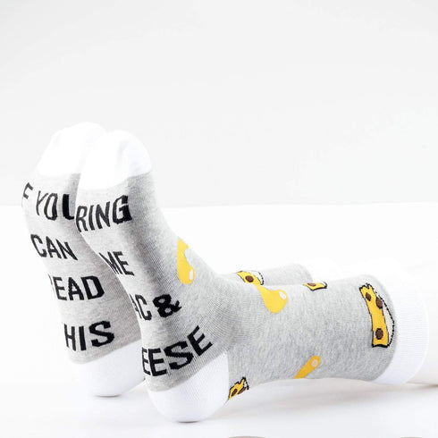 TSOTMO Pairs Mac Cheese Socks Mac Cheese Lovers Gift Novelty Mac and Cheese Socks For Food Lovers...