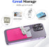 Senose Card Holder for Phone Case, Card Holder for Back of Phone, Silicone Phone Pouch Wallet Sleeve Stick-on ID Credit Card for All Smartphones, ...