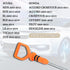 Engine Oil Level Dipstick Indicator Compatible for Acura/Honda Models Replace Fluid Oil Indicator Stick 917-387...