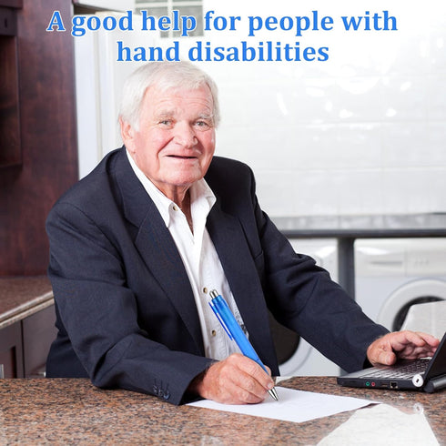 3pcs Big Ballpoint Pens, 7.87 Inch Smoothly Writing Great Large Oversized Weighted Pen Heavy Pens Fat Pens Giant Writing Tool with Comfortable Sle...