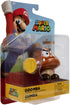 Super Mario Action Figure 4 Inch Goomba Collectible Toy with Coin Accessory...