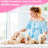 27Pcs Puppy Collars for Litter Adjustable Puppy Whelping Collars Soft Nylon Breakaway Puppy ID Collars with Safety Release Buckle for Newborn Pupp...