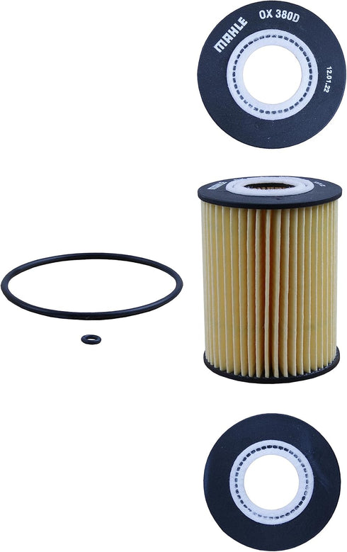 MAHLE OX 380D Engine Oil Filter, 1 Pack...