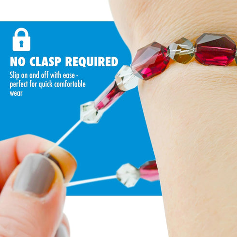 Elasticity 0.5mm Diameter 5 Meters/Pkg-Clear...