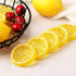 20pcs Mini Simulation Fruit Lemon Slices?Fake Artificial Plastic Fruit Model Decorative Wedding Ornament Festival Decoration?Photography Props?Bas...