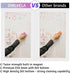 72 Pack Whiteboard Eraser for Kids and Adults, Washable and Reusable Magnetic Whiteboard Eraser for Cleaning Dry Erase Markers on Magnetic Soft Wh...