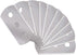 Gomake Replacement Blades for Bodyguard Vinyl Backing Cutter Knife, Stainless Steel, Pack of 50...