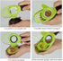 3 in 1 Avocado Slicer Tool Works as a Splitter, Pitter and Cutter as knife peeler scoop with Comfort-Grip Handle (Green-Slicer)...