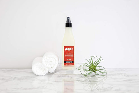 SAUCE BEAUTY Hot Sauce Thermal Protectant Spray - Heat Protectant Spray w/Argan Oil, Aloe & Cayenne - Blow Dry & Flat Iron Spray for All Hair Type...
