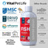 Fish Oil for Dogs - Healthy Skin & Coat, Salmon, Pollock, All Natural Supplement for Pets, Itching Scratching Allergy & Inflammation Defense, Omeg...