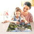 Puzzles for Kids Ages 4-6,Dinosaur 60 Piece Puzzles Family Puzzle Toys Summer Games Hard Puzzles Set for Teen Challenging Puzzles 13.8 "X 9.9"...
