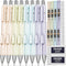 Nicpro 8PCS Pastel Mechanical Pencil 0.5 & 0.7 mm, Cute Fast Click Mechanical Pencils Set with 8 Tubes HB Lead Refills, Erasers for Drafting, Scho...
