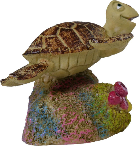 Penn-Plax Finding Nemo Resin Ornament Aquarium Decor, Crush, 3" x 2.5" x 2.5"...