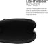 kwmobile Neoprene Case Compatible with Logitech M220 Silent / M235 / M185 - Case for Mouse Soft Pouch Carry Bag - Black...