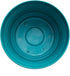 Bloem Saturn Round Planter with Saucer Tray: 10" - Bermuda Teal - Durable Plastic Pot, Matte Finish, Removable Saucer, for Indoor & Outdoor Use, G...