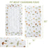 LifeTree Muslin Changing Pad Cover for Baby Girls Boys, 70% Viscose from Bamboo and 30% Cotton Natural Comfort Diaper Change Table Pad Covers, Sof...