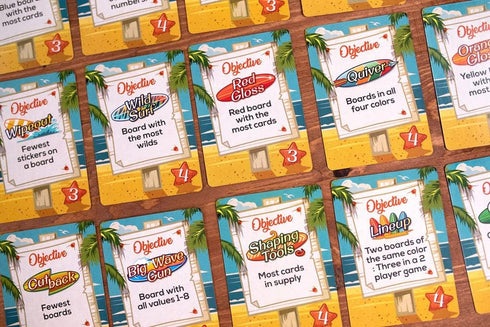 Longboard, Build Surfboards on The Beach in This Card Game for 2 to 4 Players by Reiner Knizia - 25th Century Games...