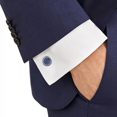 Cufflinks for Men Classic Wedding Business Shirt Cuff Links Silver Gold Black Set Gifts with Box...