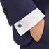 Cufflinks for Men Classic Wedding Business Shirt Cuff Links Silver Gold Black Set Gifts with Box...