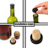 24 Pieces Cork Plugs Stoppers Tasting T-shape Wine Corks with Plastic Top Wooden Wine Bottle Stopper Bottle Plugs Replacement for Beer, Glass Bott...