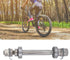 ycle Wheel Hub Axle, Metal ycle Wheel Hub Axle Front Rear Solid Shaft Lever Bike Repair Tool Accessories(Front) Bike Wheel Hub quick release rear ...