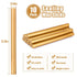 Glue Gun Sealing Wax Sticks for Wax Seal Stamp - Metallic Gold, Great for Wedding Invitations, Cards Envelopes, Snail Mails, Wine Packages, Christ...