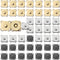 Zrwcvxy 45 Sets Magnetic Snaps, Plum Magnetic Buttons, 14mm Purse Magnetic Snap Closure, for Handbags, Purses, Clothes, Bag of DIY Craft Sewing Ma...